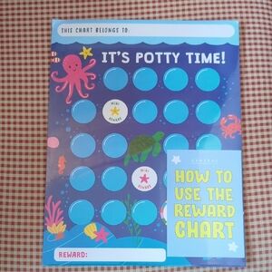 Colorful Potty Training Reward Chart